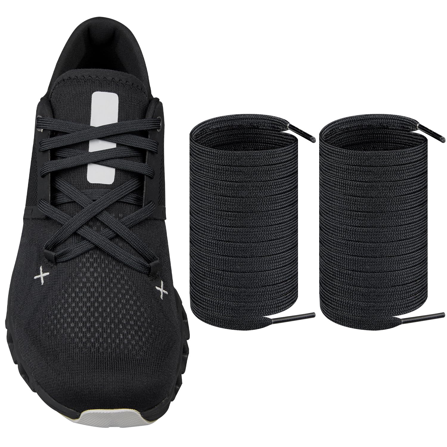 EndotoShoelaces for On Cloud X3, X4, Shift, Cloudflow, Cloudwift, Cloudmonster Running Replacement Flat Shoes Laces Strings