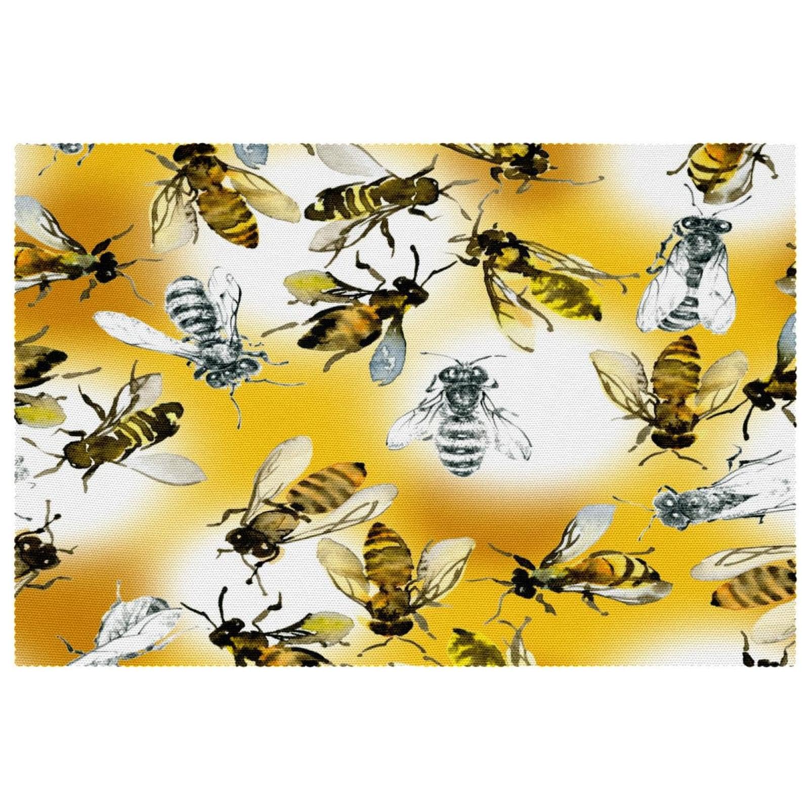Set de table tissu Oxford Wild Bees pour embellir vos repas de famille