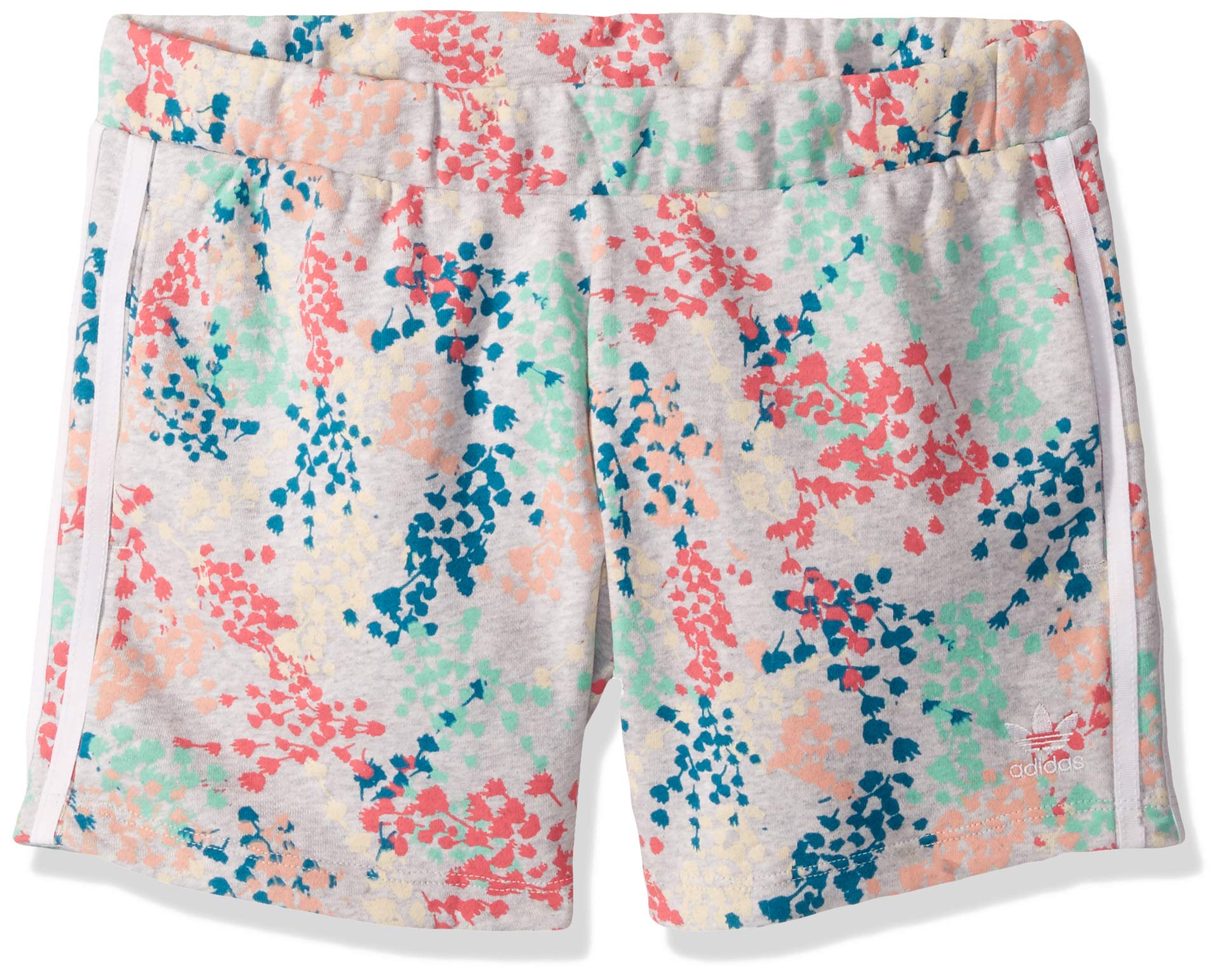 adidas Originals Kids' Big Juniors FLW Short, Multi/White, X-Large