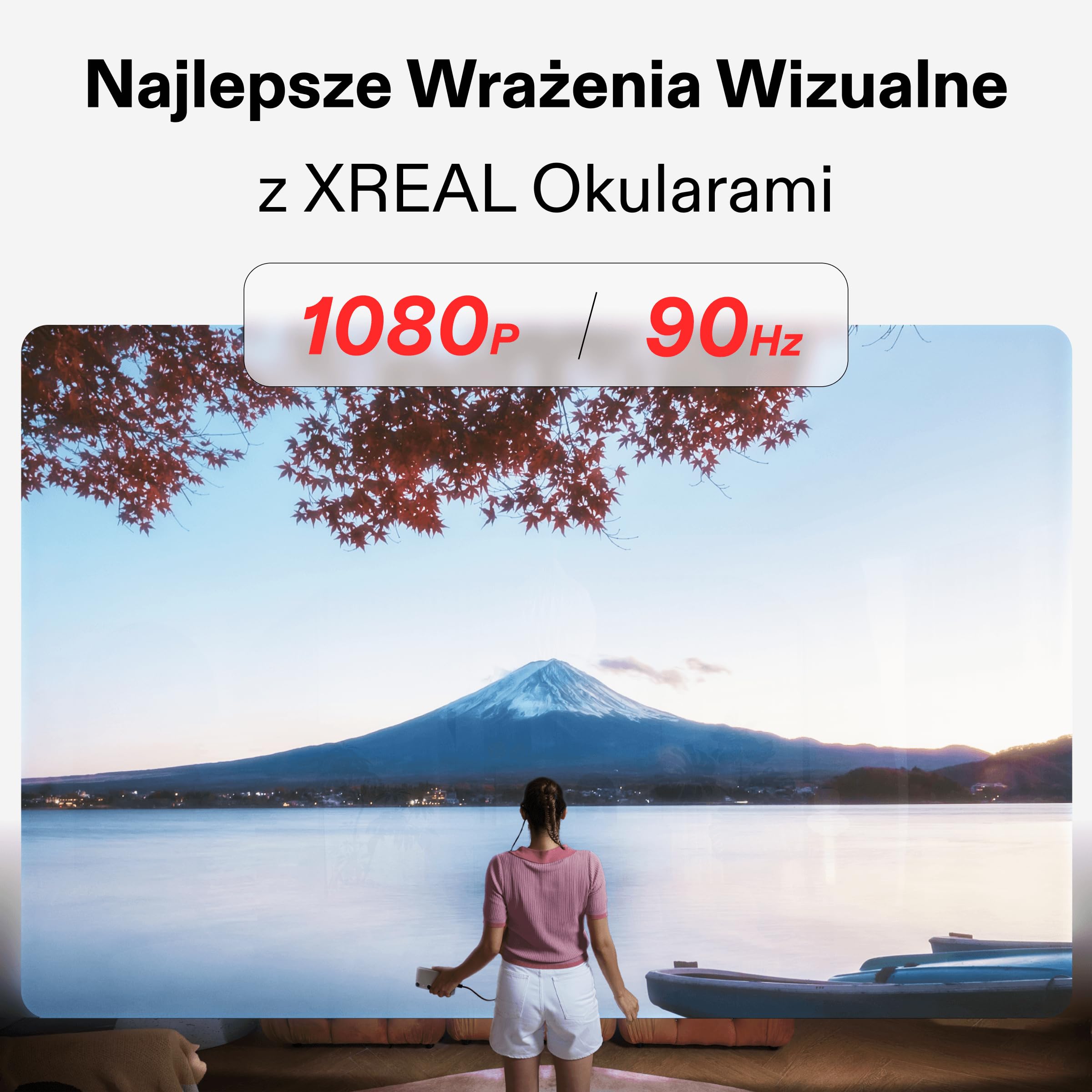XREAL Beam Pro (WiFi: 8G+256G), Urządzenie do Obliczeń Przestrzennych dla XREAL AR Okularów, Kamera 3D 50MP, Wyświetlacz 1080p 90 Hz, System Android14 NebulaOS+Google Play, WiFi 6, Bluetooth 5.2