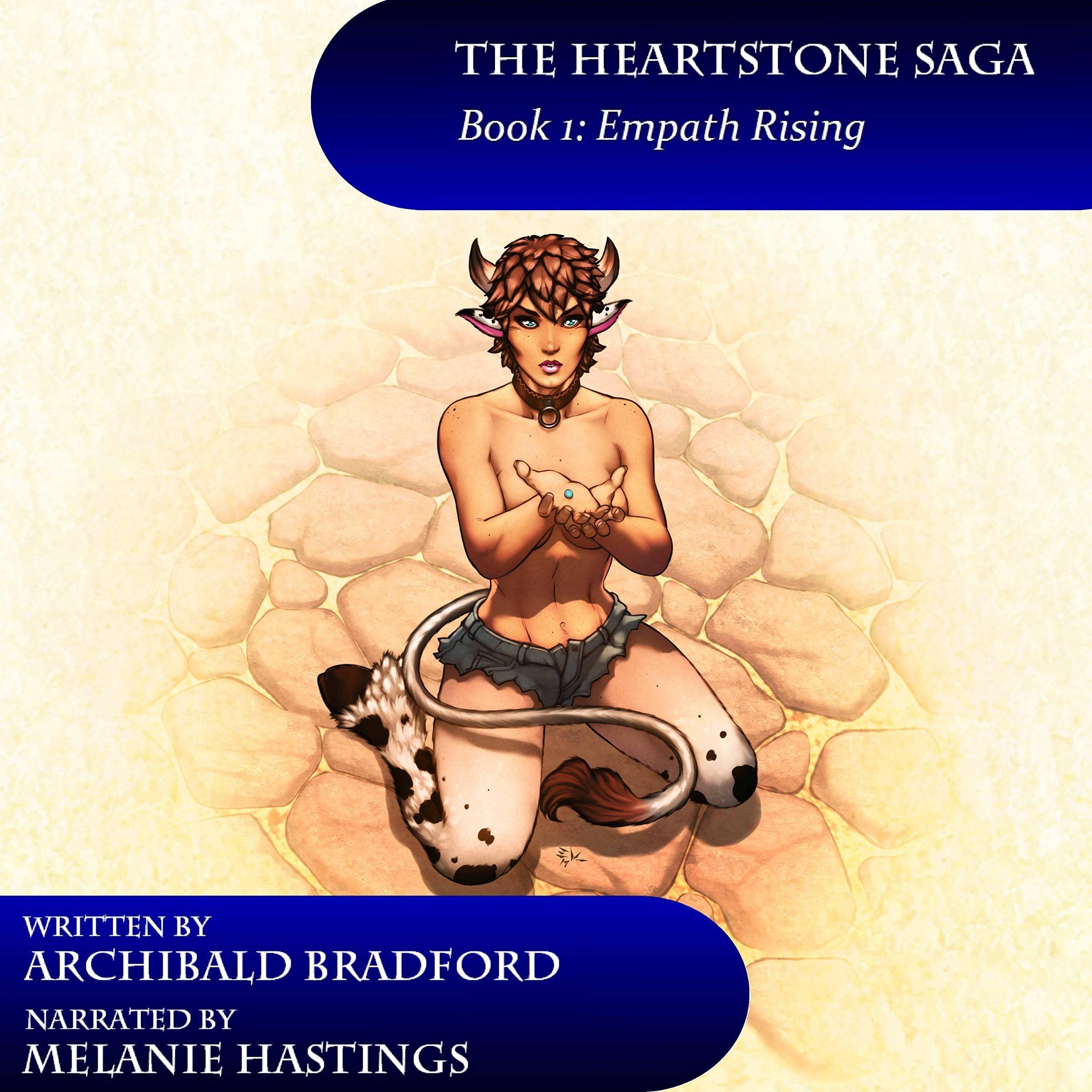 Cover art for The Heartstone Saga, Book 1: Empath Rising