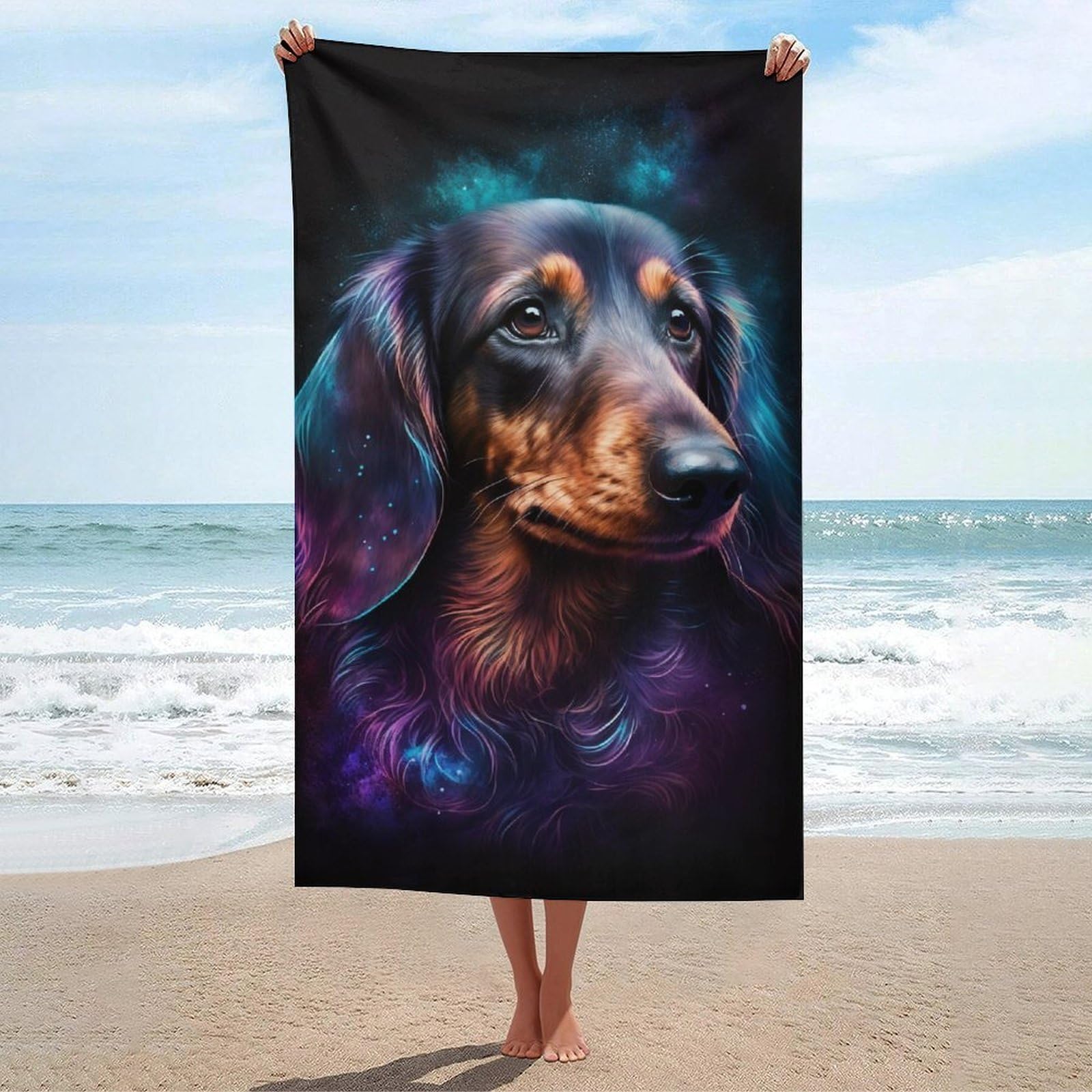 Serviettes de plage grand format pour activités de plein air et natation