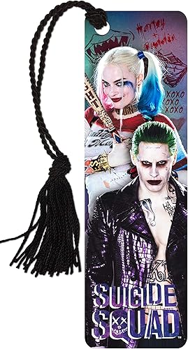 Miniatura 4 de DC Comics  Suicide Squad  Harley Quinn  Daddy's Little Monster  Marcapáginas brillante con borla para regalo y colección
