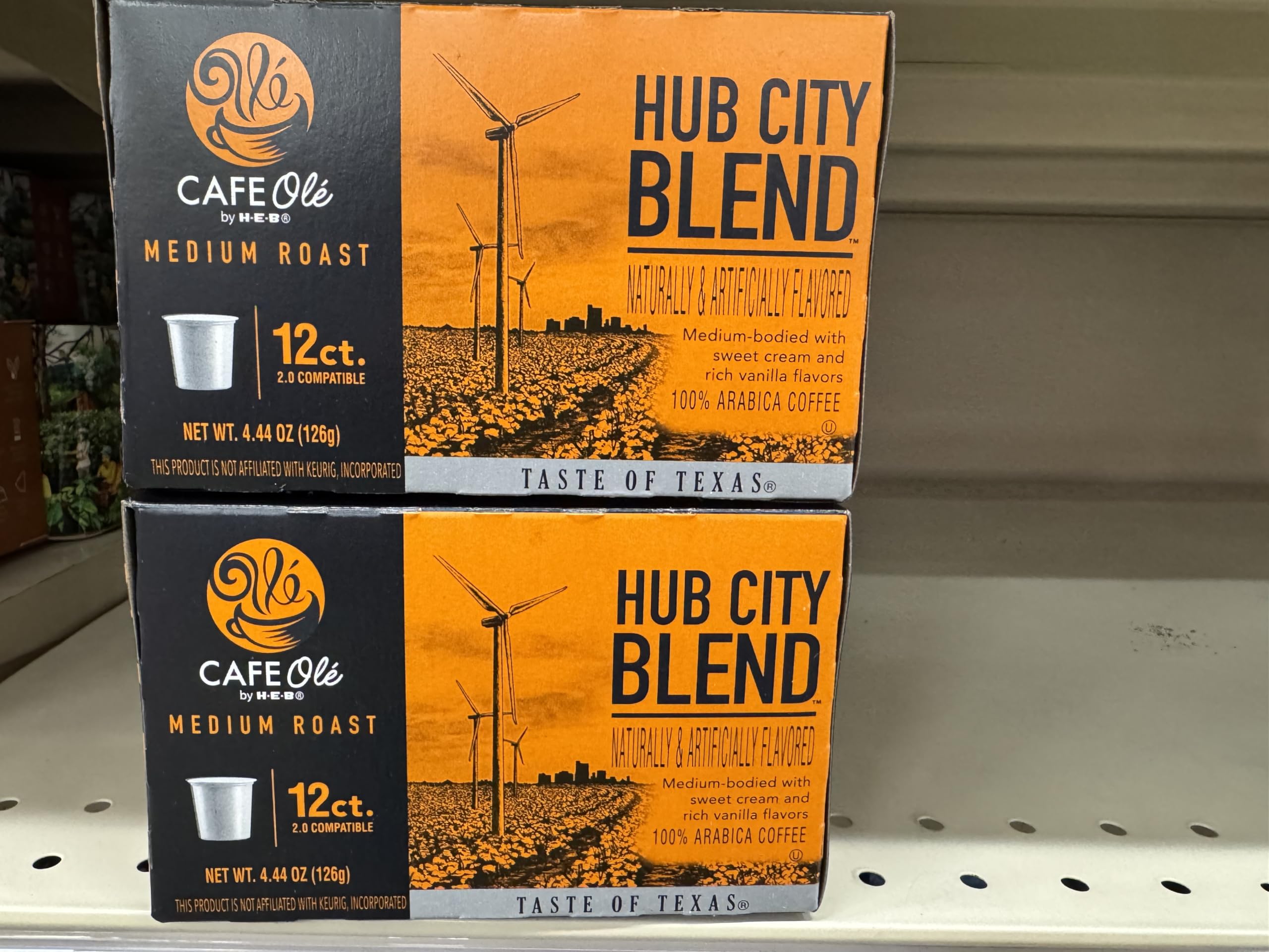 Amazon.com : Generic CAFE Olé by H‑E‑B Medium Roast Hub City Blend