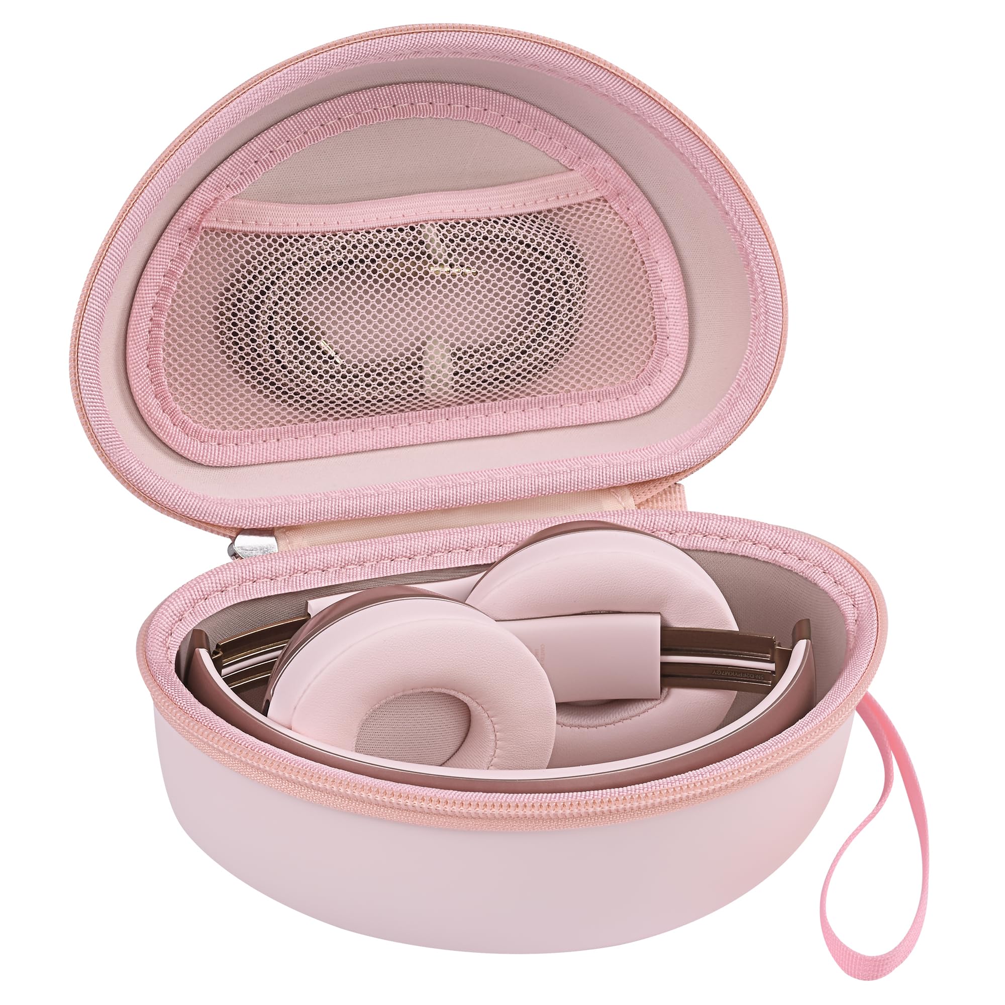 Hard Headphone Case for Beats Solo 4, Studio Pro, Solo 3, Studio 3, Solo 2,Over Ear Headphone Carrying Case with Storage Cable Bag Strap for Travel