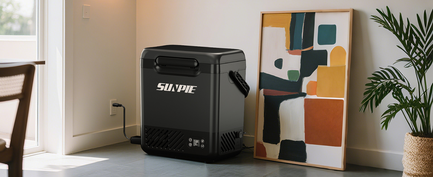 Amazon.co.jp: 【SUNPIE】車載冷蔵庫 12L 小型 着脱式バッテリー内蔵