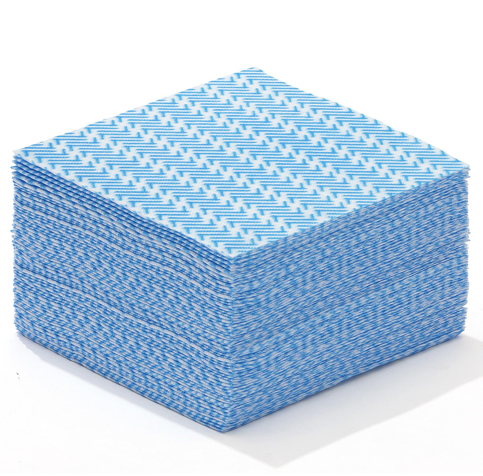 SUZZYVINE All Purpose Cleaning Cloths J Cloth Dish Cloths,Jay Cloth,Blue Cleaning Cloths,Soft and Quick-Drying can Be Used Repeatedly,Pack of 40(Blue)