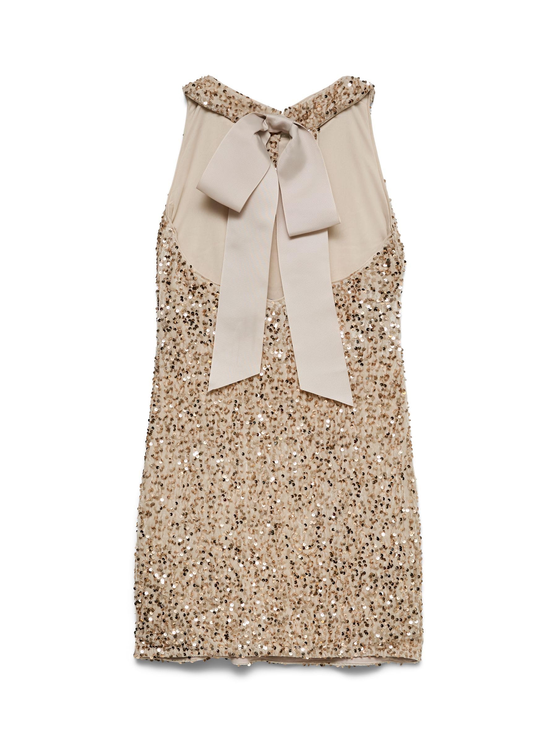 VERO MODA Vmbella SL O-Neck Short Sq Dress Jrs Ga Vmbella SL O-Neck Short Sq Dress Jrs Ga Donna (Pacco da 1)