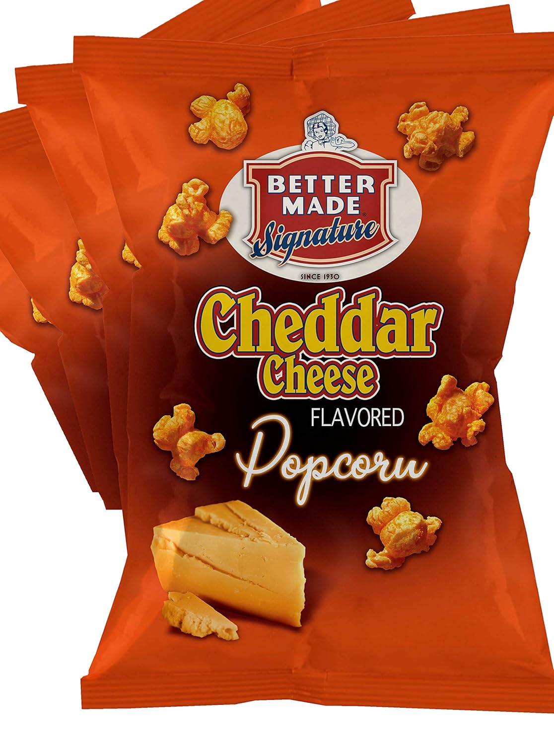 Better Made Special Popcorn (4) 6-8oz Bags - (Pack of 4) (WHITE CHED)
