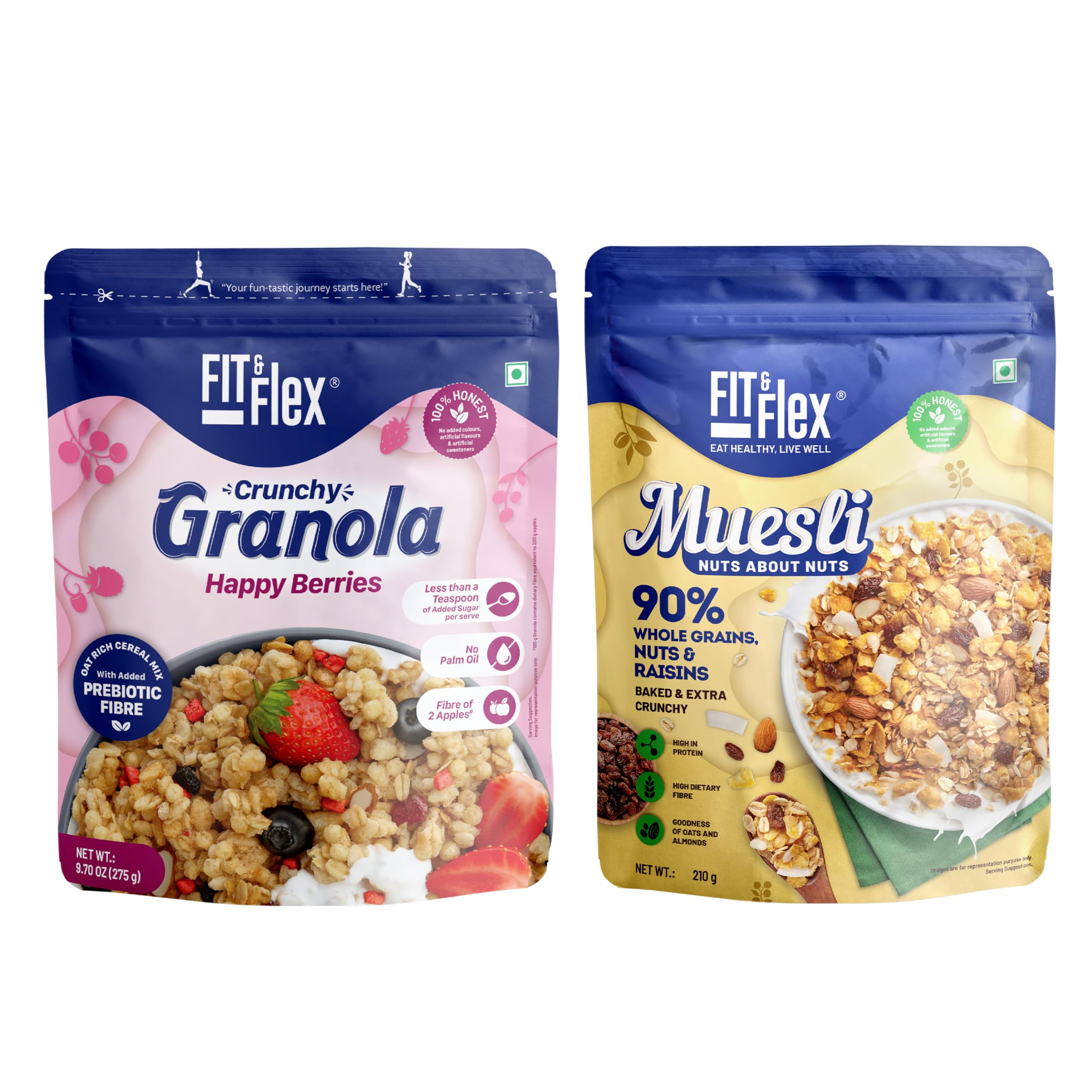 See full amazon price history chart for FIT & FLEX Baked Crunchy Mixed Berries Granola (275 g) And Nuts & Raisins Muesli (210 g) - As Seen on Shark Tank India - 485 g (Breakfast Combo Pack of 2) FIT & FLEX Baked Crunchy Mixed Berries Granola (275 g) And Nuts & Raisins Muesli (210 g) - As Seen on Shark Tank India - 485 g (Breakfast Combo Pack of 2) (B0CBFRJL4G) Amazon Price History, Amazon Price Tracker