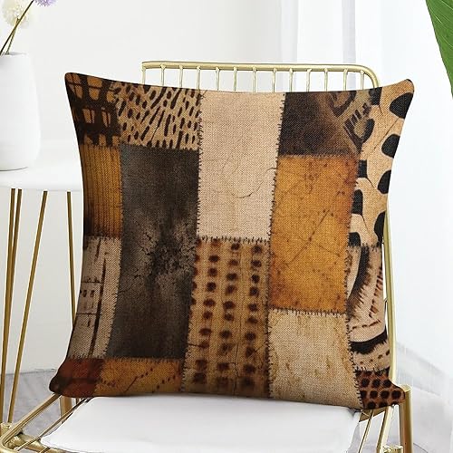 Miniatura 7 de Fundas de almohada decorativas con patrón de tribu secreta en estilo bohemio, funda de almohada inspirada en textiles, fundas de almohada