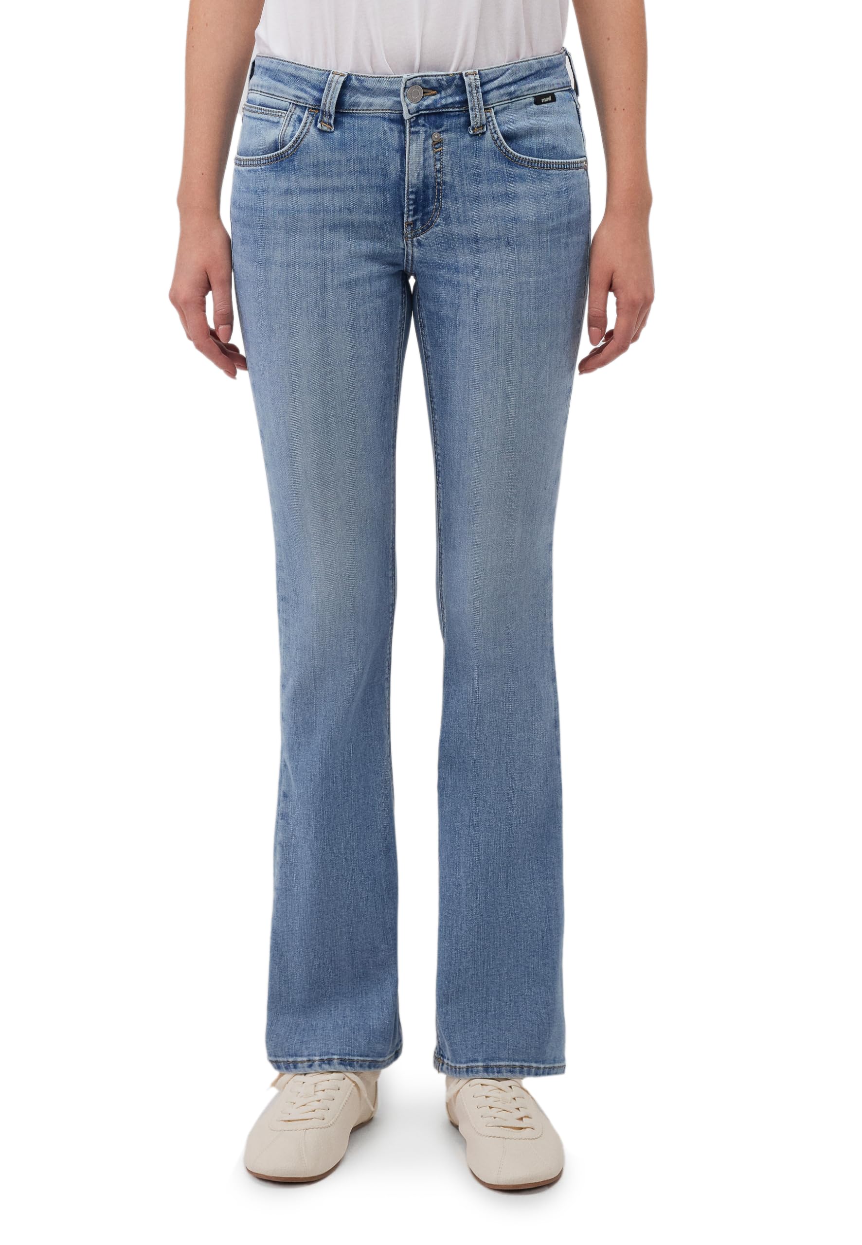 Mavi Women's Bella MID-Rise Jeans, Light Blue Venice, 30/30, Lt Blue Venice, 30W x 30L