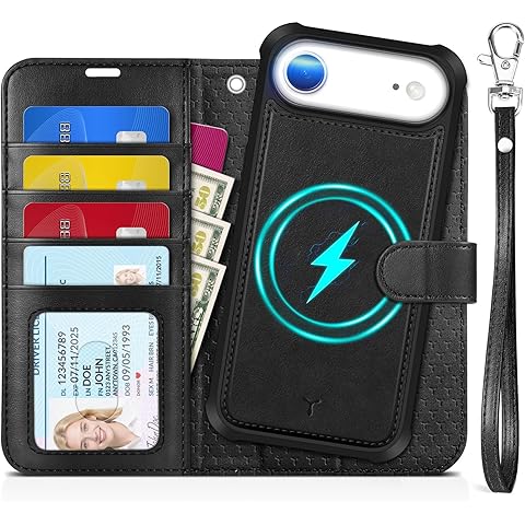 TUCCH 2-in-1 Detachable Wallet Case for iPhone Air (6.5