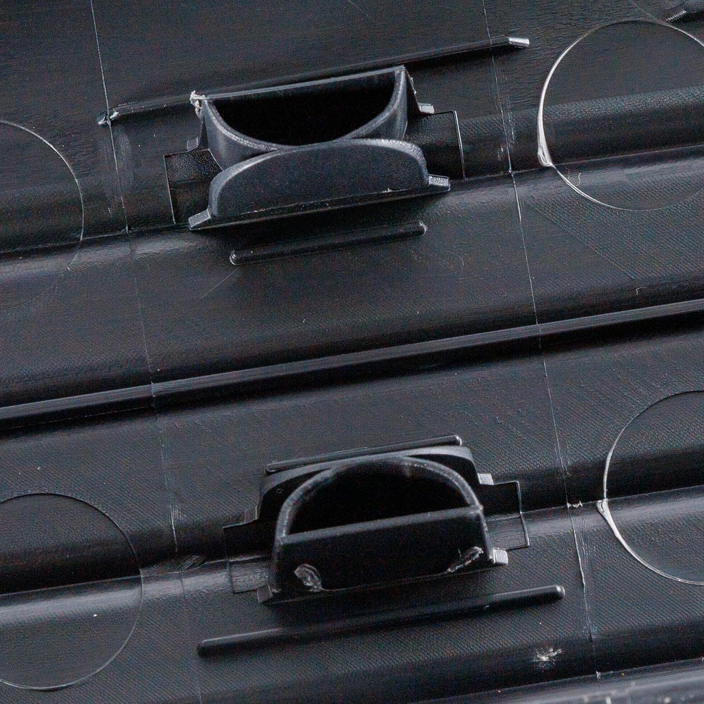 Garage-Pro Bed Rail Cap Compatible with Ford F-250 Super Duty 2002-2016, F-350 Super Duty, F-450 Super Duty 2008-2016 Black, Plastic