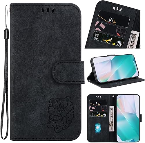 Xishuicl Designed for Redmi k40 Phone Case Wallet,PU Leather Flip Folio Cover with Credit Card Holders Little Cute Tiger Embossed Kickstand Wrist Xishuicl Designed for Redmi k40 Phone Case Wallet,PU Leather Flip Folio Cover with Credit Card Holders Little Cute Tiger Embossed Kickstand Wrist