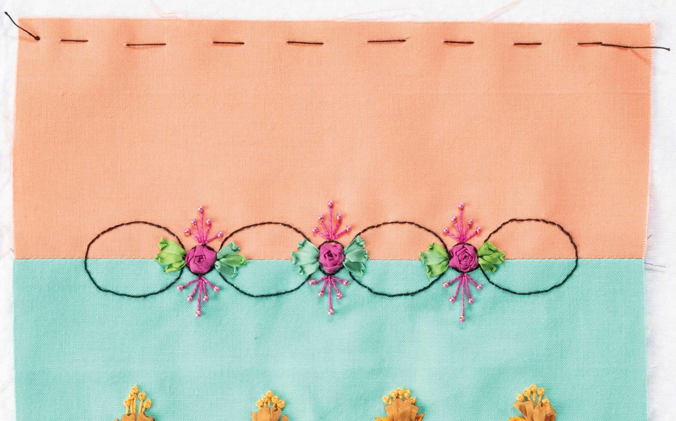 More Stunning Stitches for Crazy Quilts: 350 Embroidered Seam Designs; 33 Shape Template Designs for Perfect Placement
