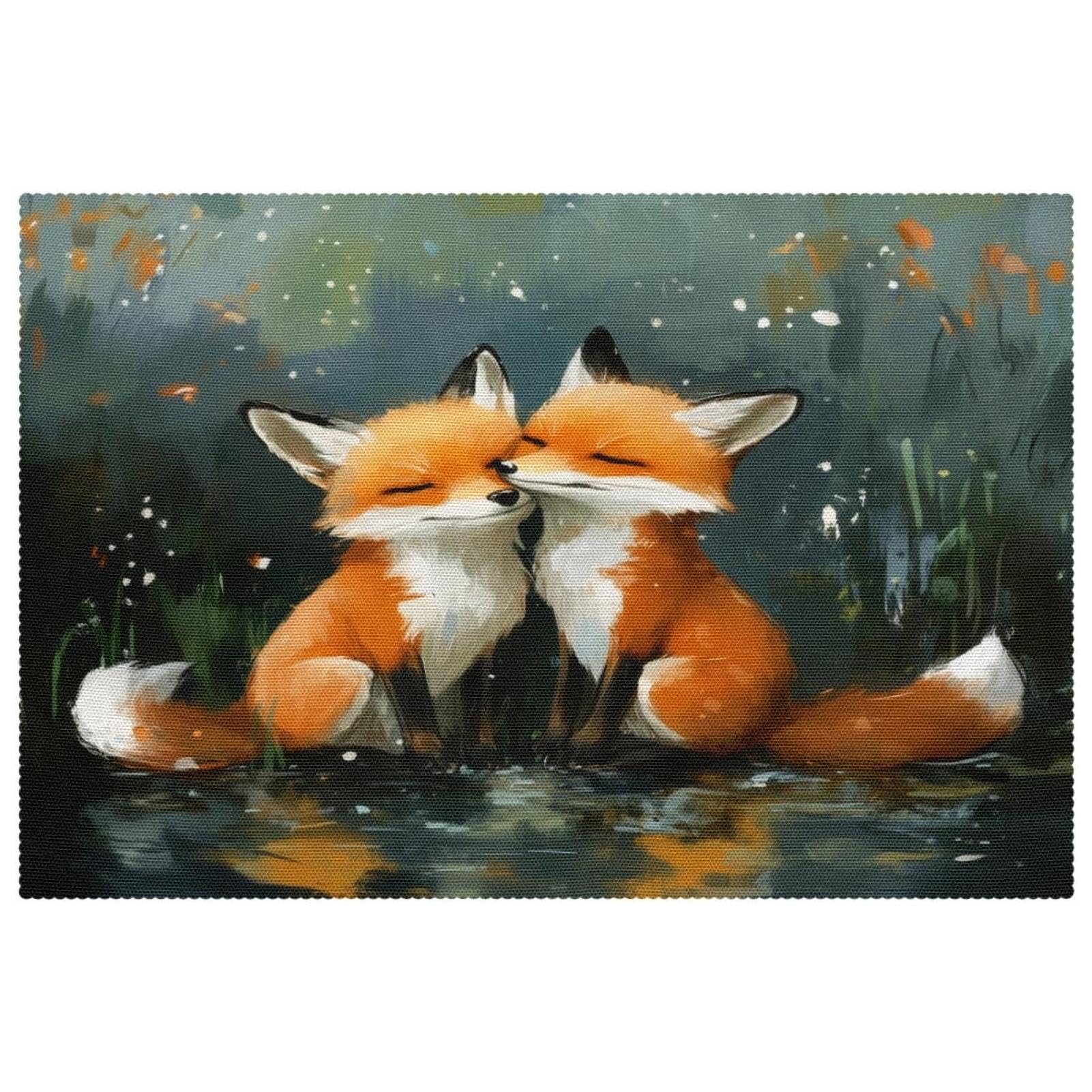 Sets de table anti-rayures Two Foxes pour protéger vos meubles de la chaleur x6