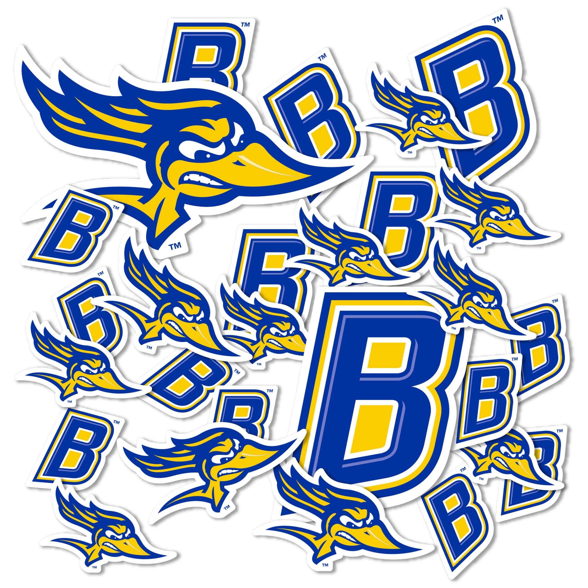 Desert Cactus Cal State Bakersfield University Stickers