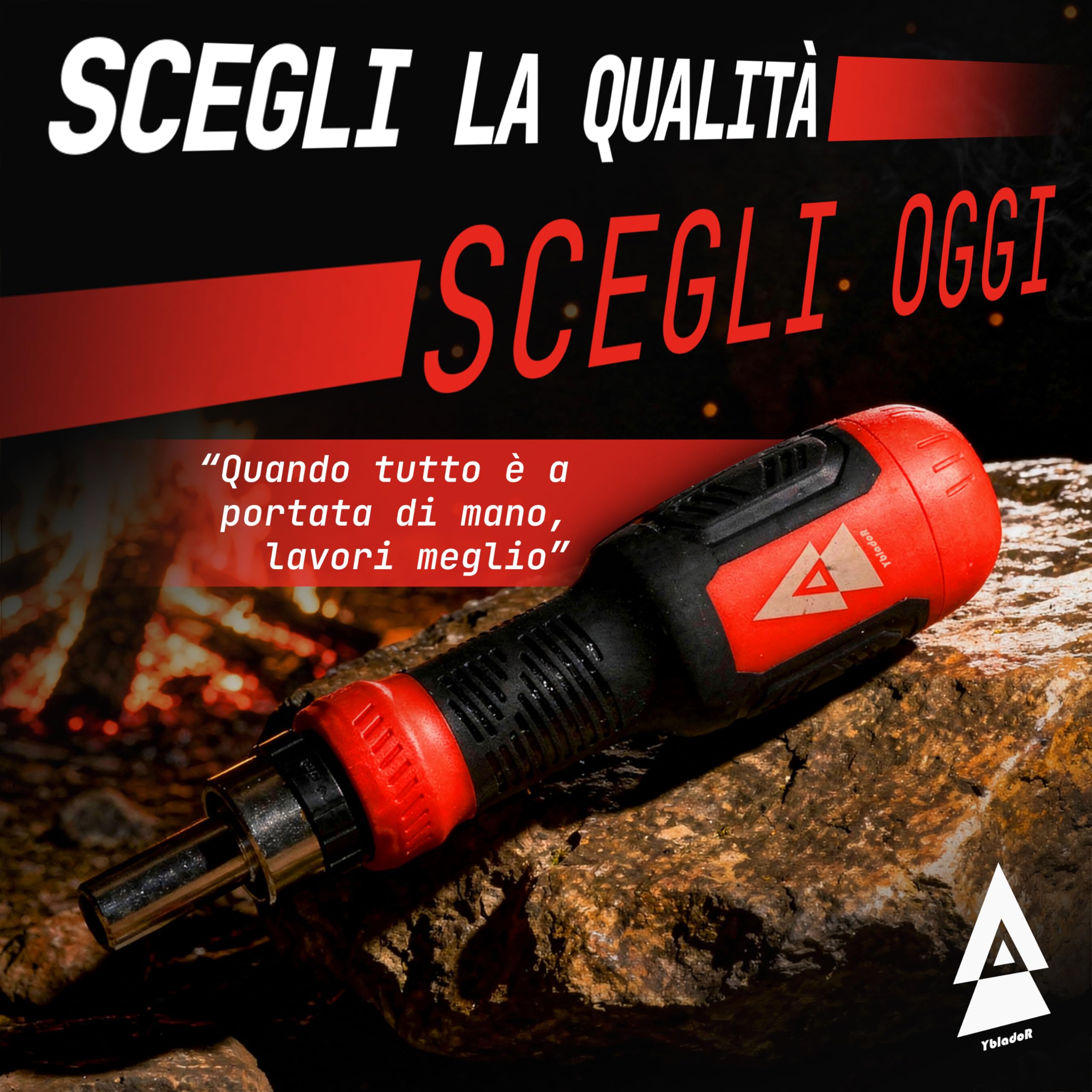 Cacciavite a Cricchetto con 12 Inserti CR-V Integrati 15 cm, Set Cacciaviti di Precisione, Kit Elettricista Compatto per Bricolage adulti