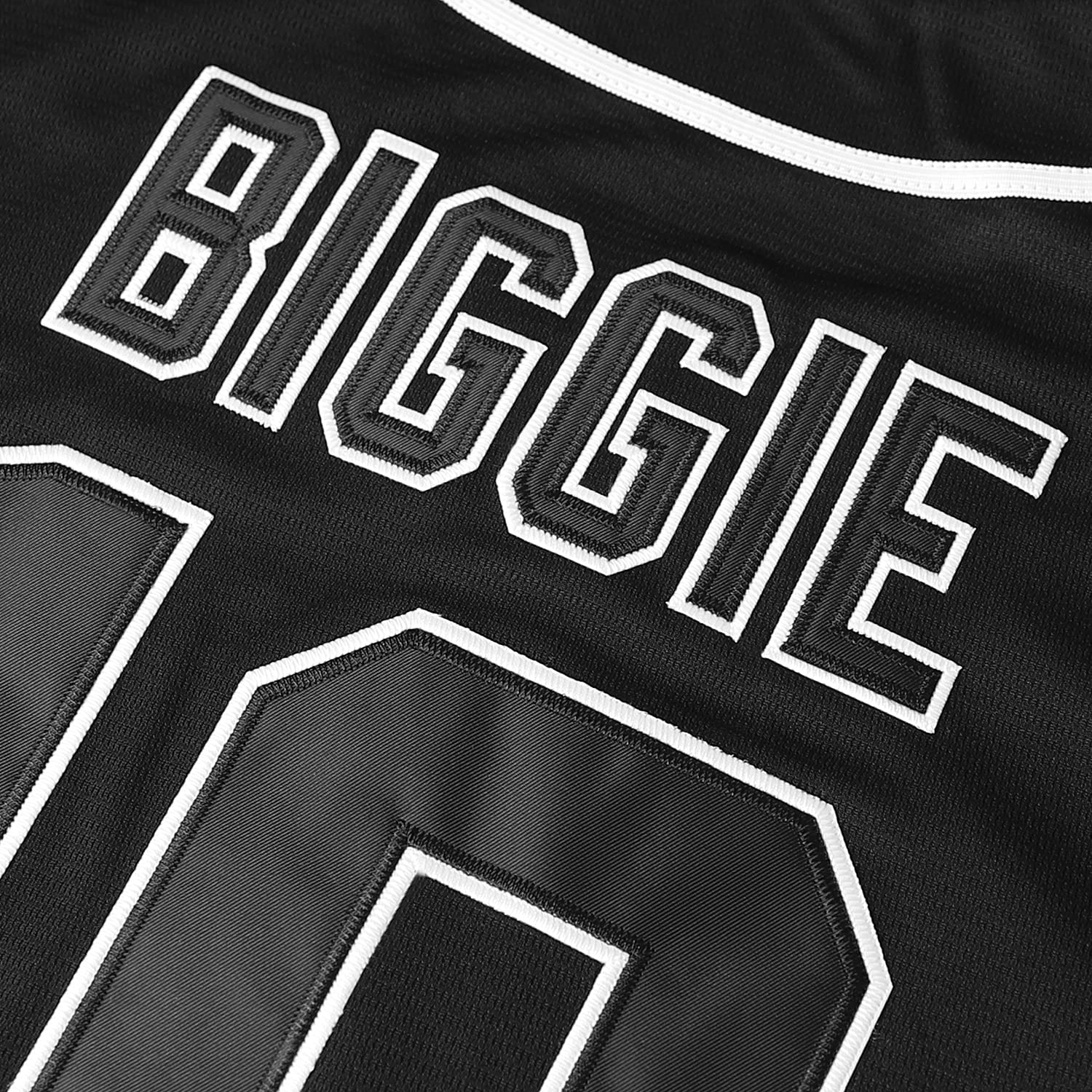 Biggie Smalls Jersey 10 Bad Boy Shirt 90s Hip Hop Clothing Stitched Movie Baseball Jersey