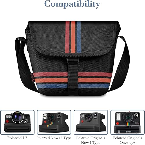 Miniatura 10 de Fintie Bolsa para cámara compatible con Polaroid Now 2 generación I-Type Cámara de película instantánea, Now+ 2nd Gen I-Type, Now, Now+, OneStep -