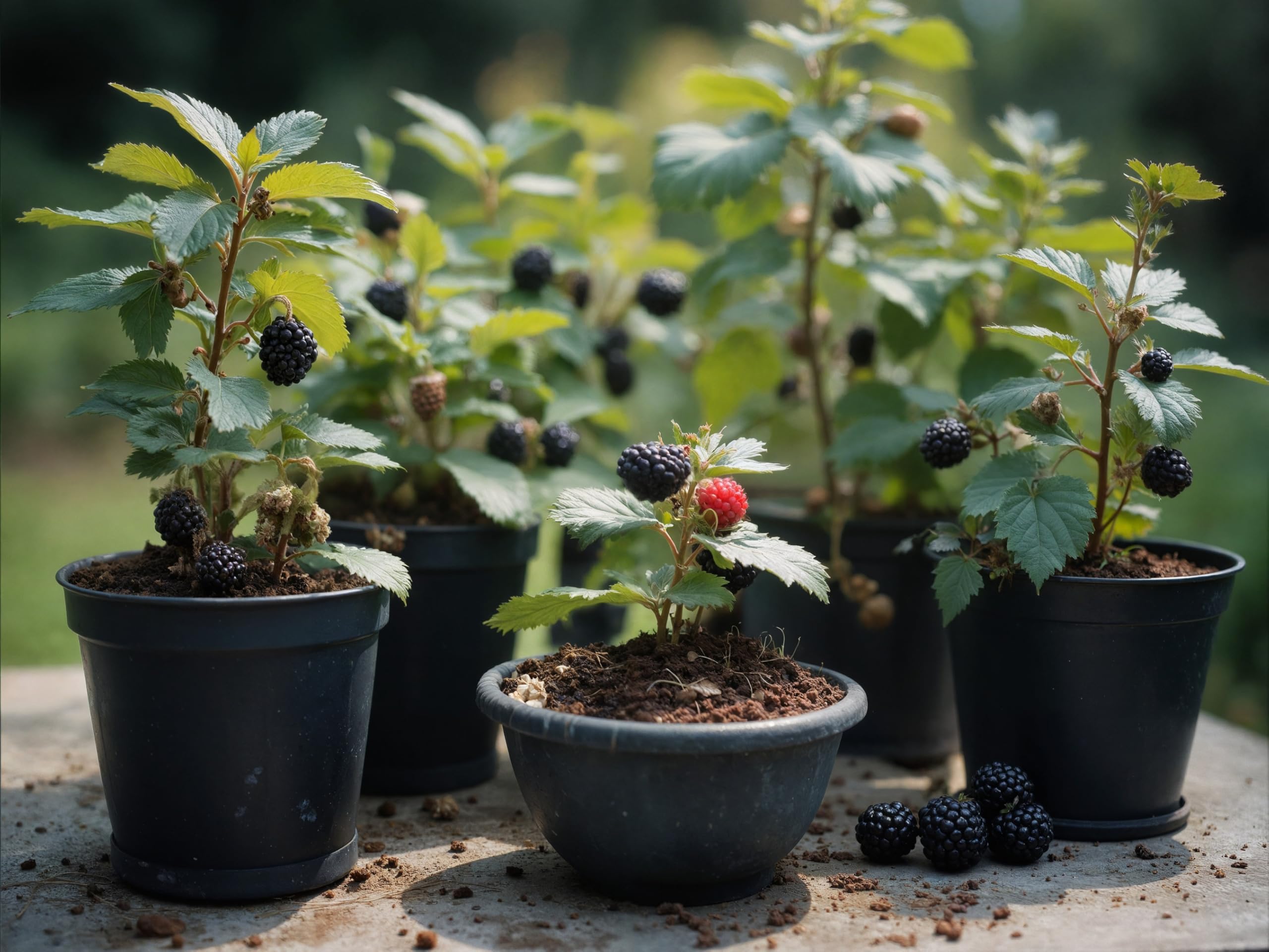 Amazon.com : Bulk Thornless BlackBerry Plants for Growing - Well Rooted and  Ready to Plant - Grow Fruit (50 BlackBerry Bushes) : Patio, Lawn & Garden