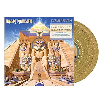 Powerslave (40th Anniversary Limited Edition Zoetrope Vinyl) - Iron Maiden (Vinyl)