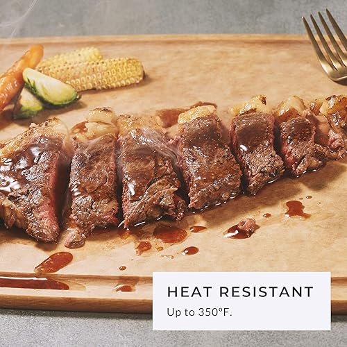 Miniatura 8 de Elihome Juego de tablas de cortar de cocina de 3 piezas, compuesto de fibra de madera natural, apto para lavavajillas, ecológico, antideslizante,