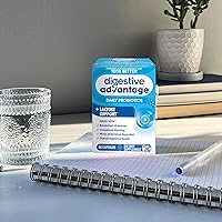 Vista 13 de Digestive Advantage Probióticos + enzimas digestivas lactasa para la salud digestiva, probióticos diarios para mujeres y hombres hinchazón