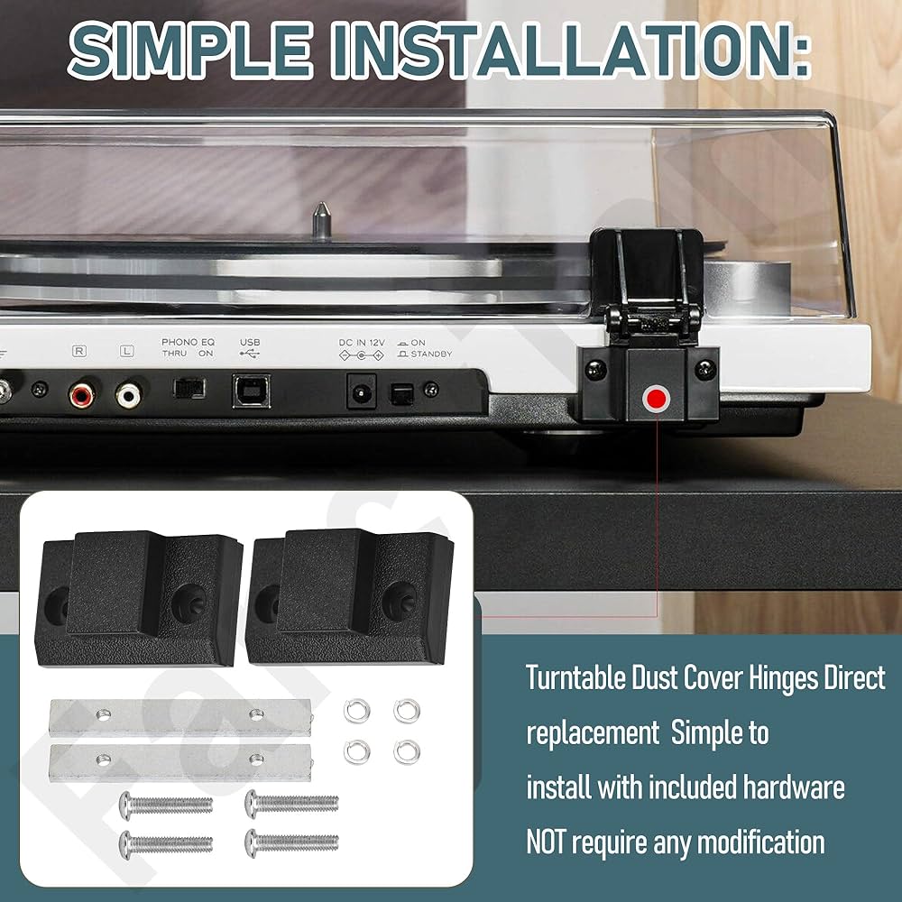 Amazon.co.jp: ダストカバーヒンジセット 交換用パーツ 2個パック