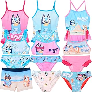Niña Traje de baño entero 1 pieza o bikini 2 piezas Monokini - Niño Slip Pantalones cortos Parigamba Boxer Mar Piscina - Licencia Oficial