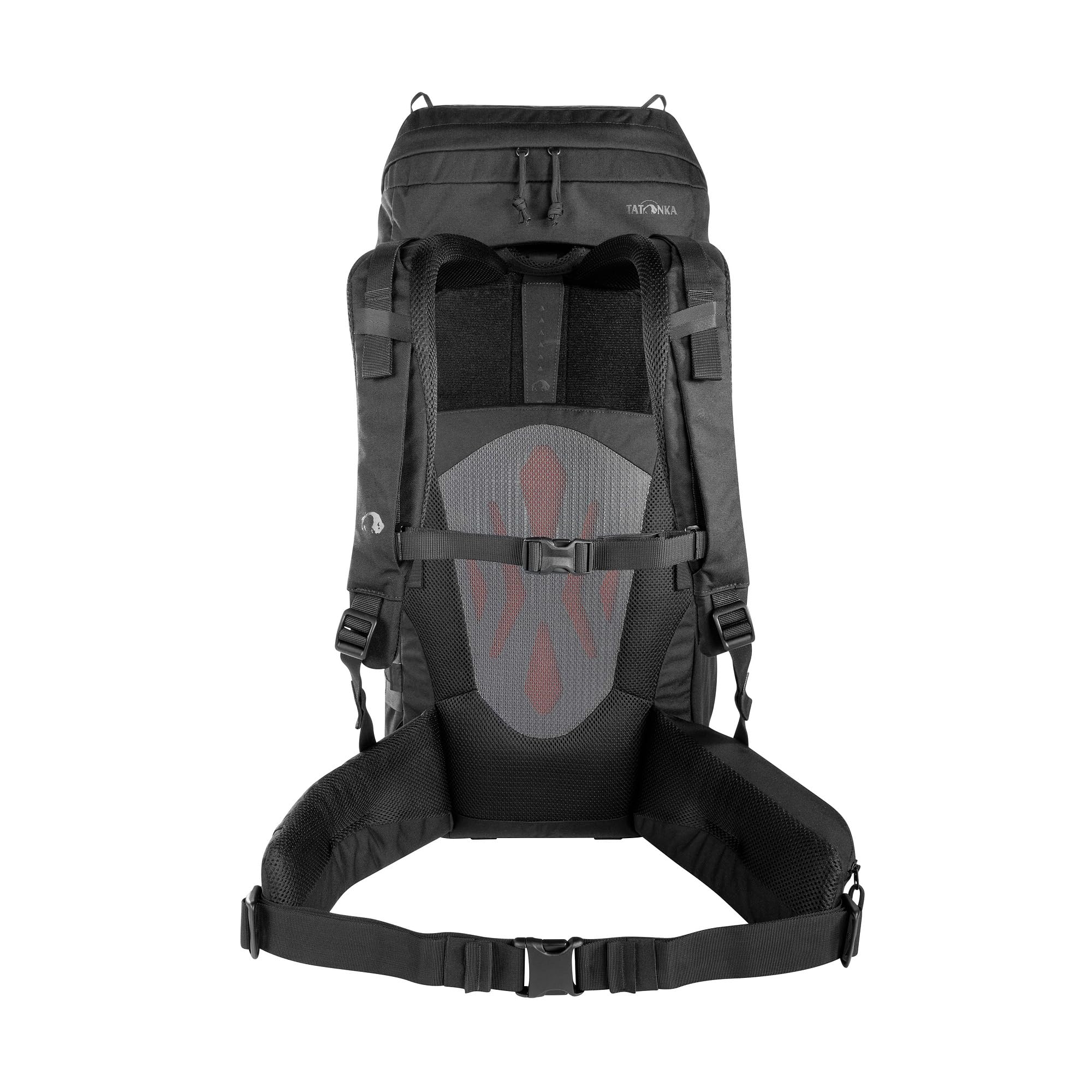Tatonka Pyrox 45+10 BC - Tourenrucksack mit großer Frontöffnung, MOLLE-System, Bodenfach, Regenhülle und stufenlos einstellbarem Rückensystem - 55 Liter