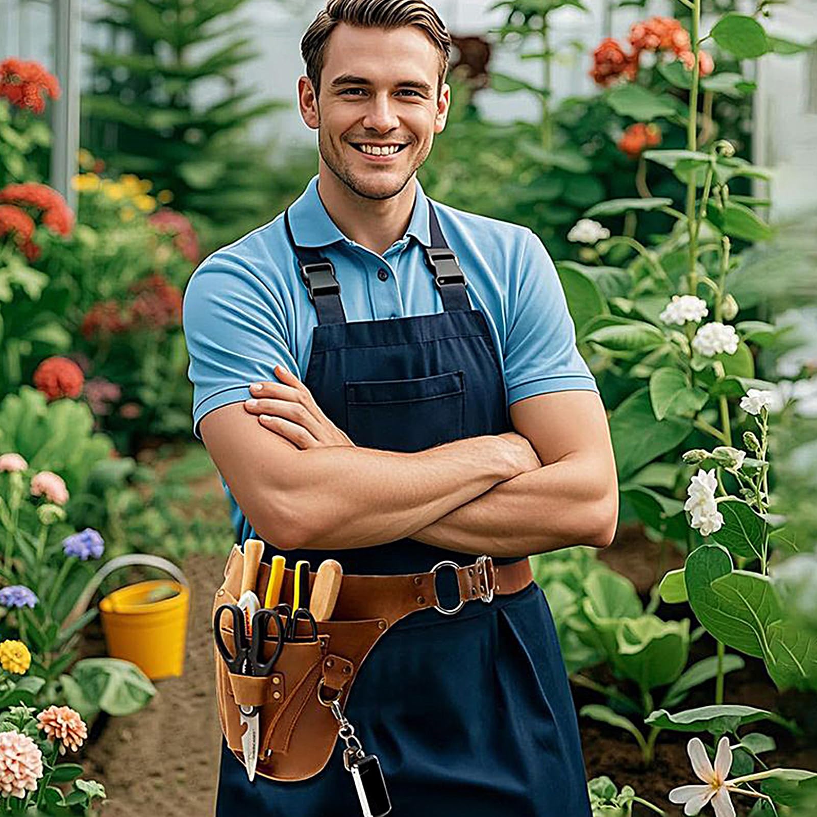 Cintura Da Giardino Per Uomo Grembiule a Vita Multitasca