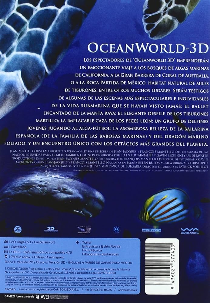 Amazon.com: OceanWorld 3D (2009) ( Oceans 3D: Into the Deep
