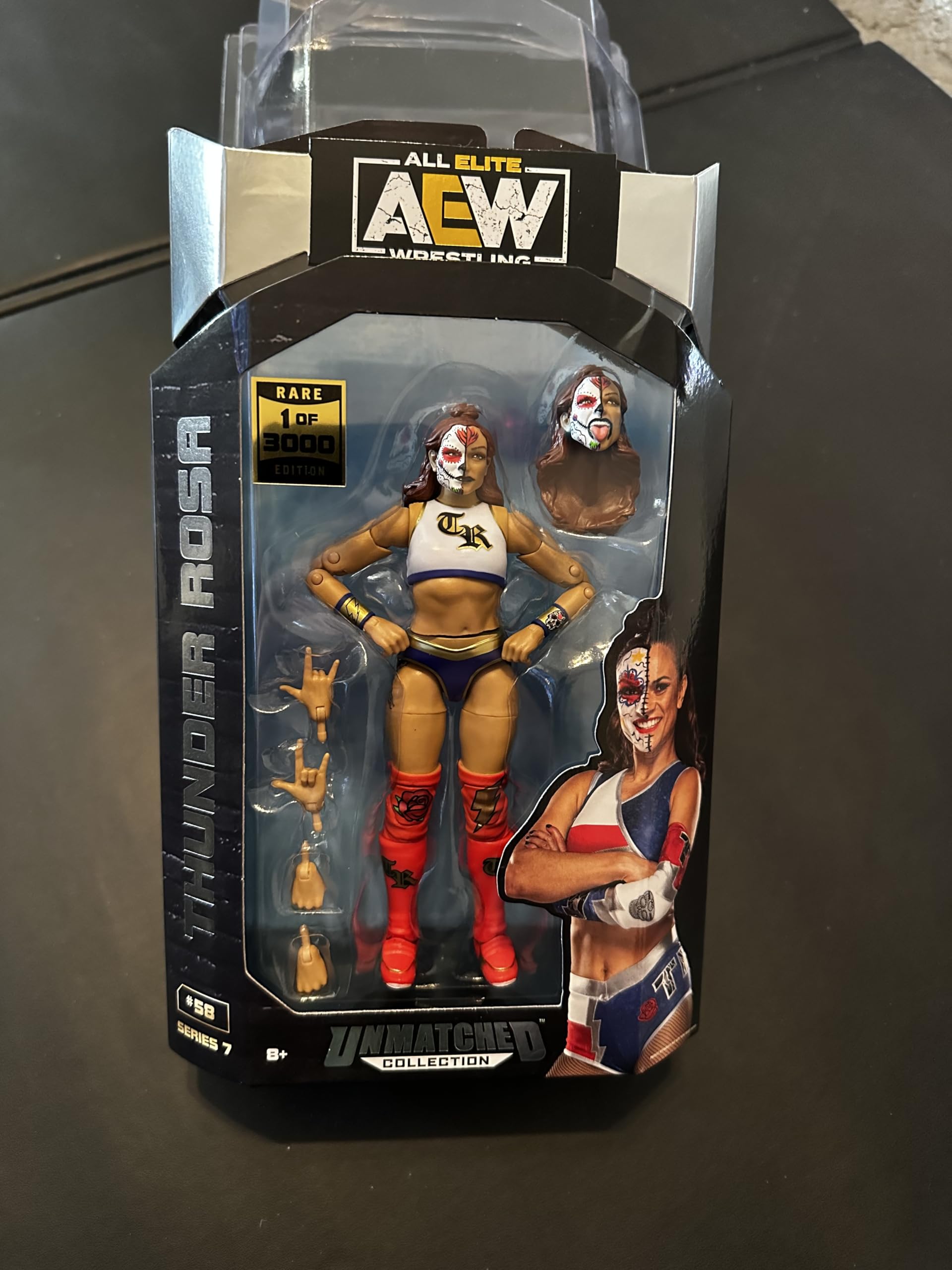 Amazon.com: Jazwares Thunder Rosa Rare 1 0f 3000 Edition Series 7