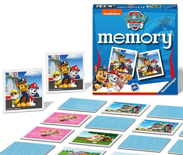 Ravensburger - Paw Patrol, Juego de Mesa Desde 3 años, +2 Jugadores