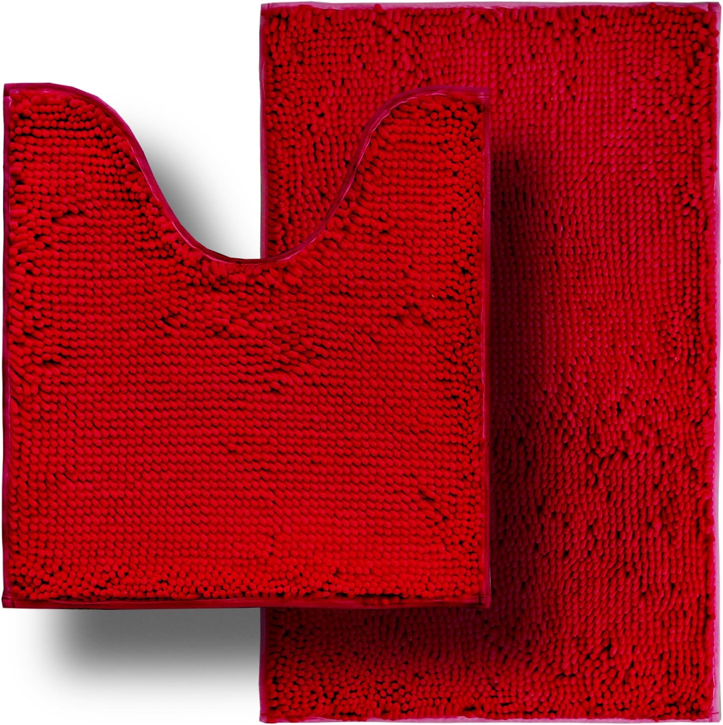 BOANKODU Bathroom Rugs Sets 2 Piece, Ultra Soft Absorbent