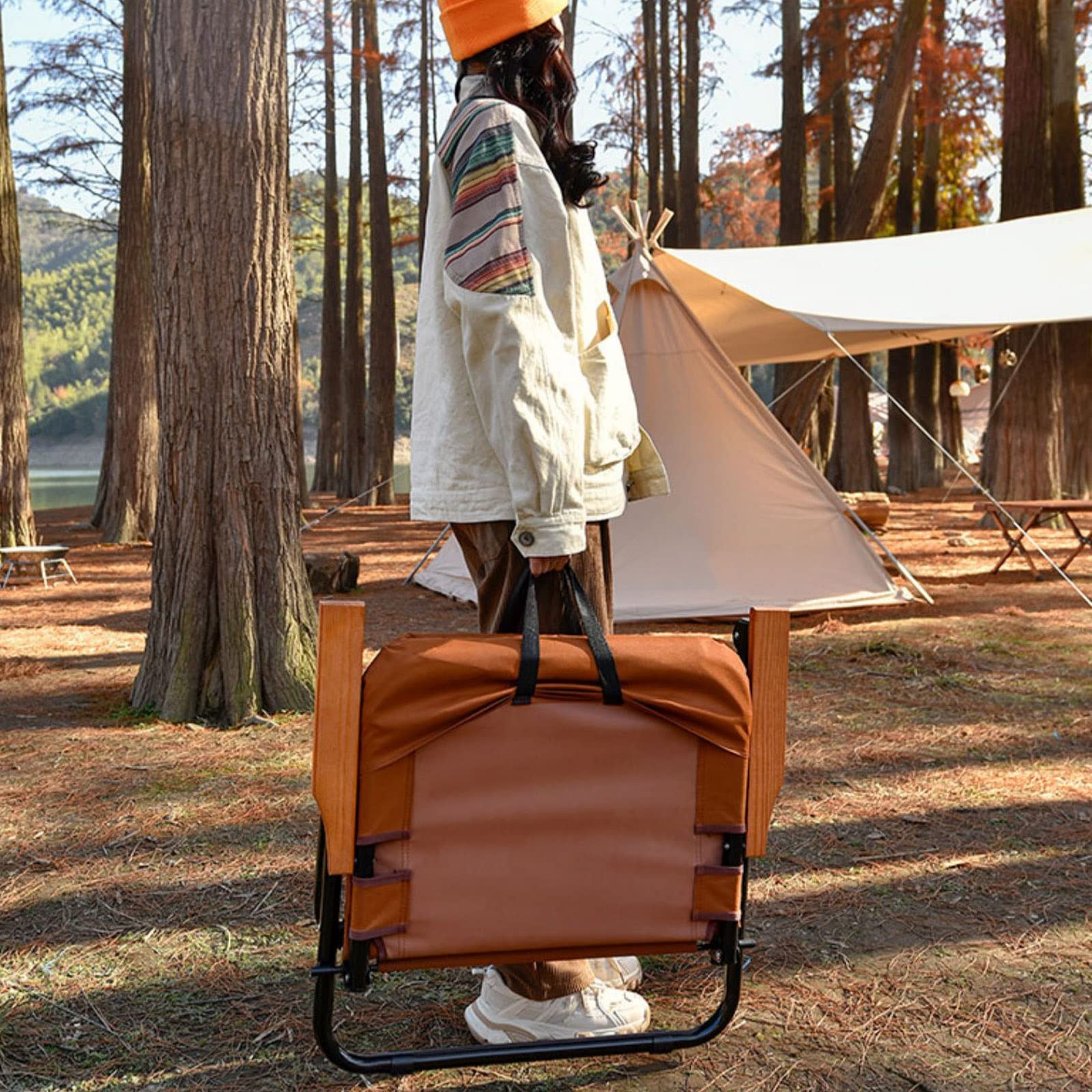 Amazon.co.jp: アウトドアチェア 折りたたみ 、キャンプ椅子