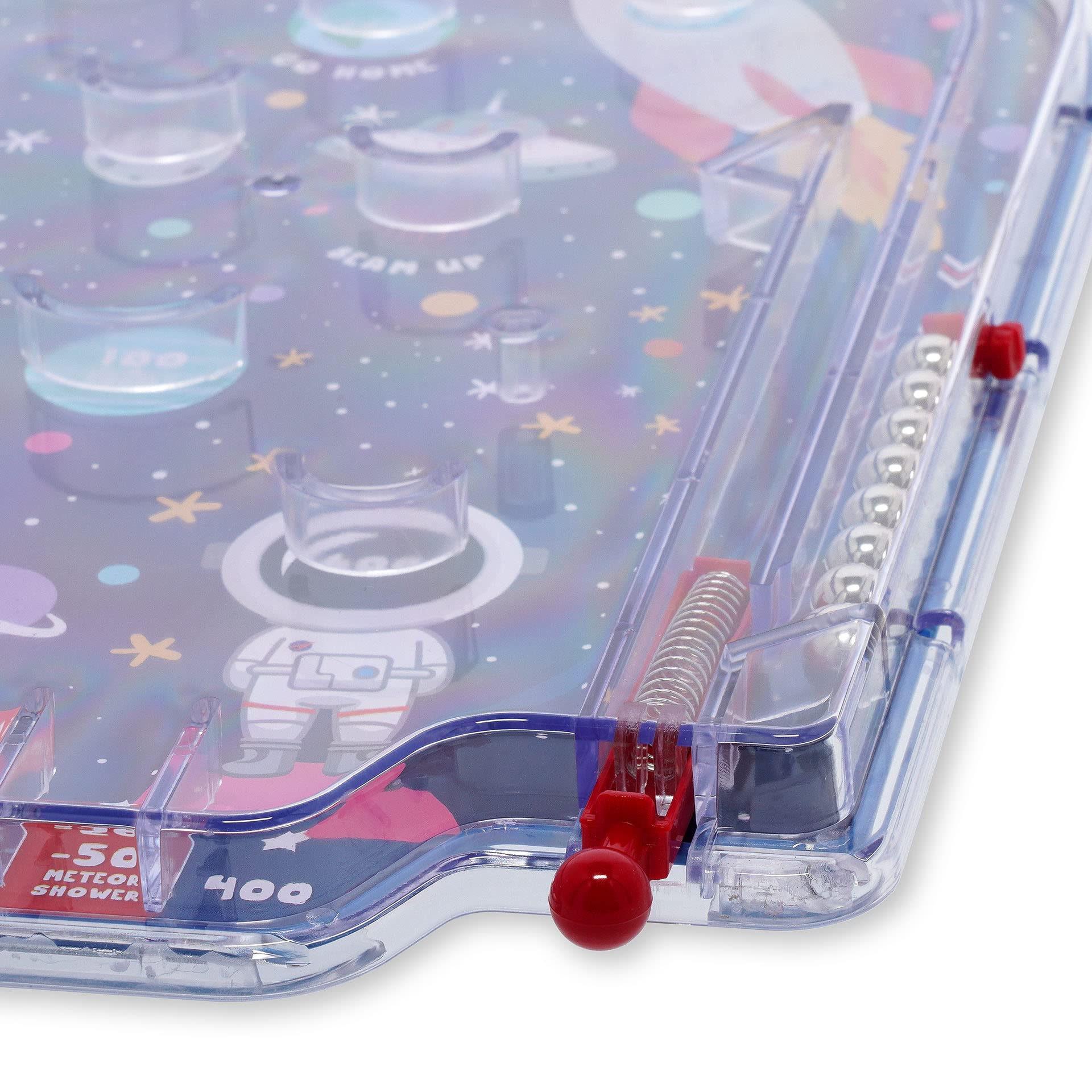 Legami - Mini Flipper, Juego portátil, 17,7 x 29 cm, Tema Space, PBG0004