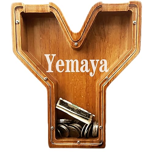 Vista 145 de Personalized Wooden Alphabet Piggy Bank-Kids Piggy Bank-Boys Girls Piggy Bank-Coin Piggy Bank-Bank-Can be Used as Christmas-Birthday Gift-Kids Gift