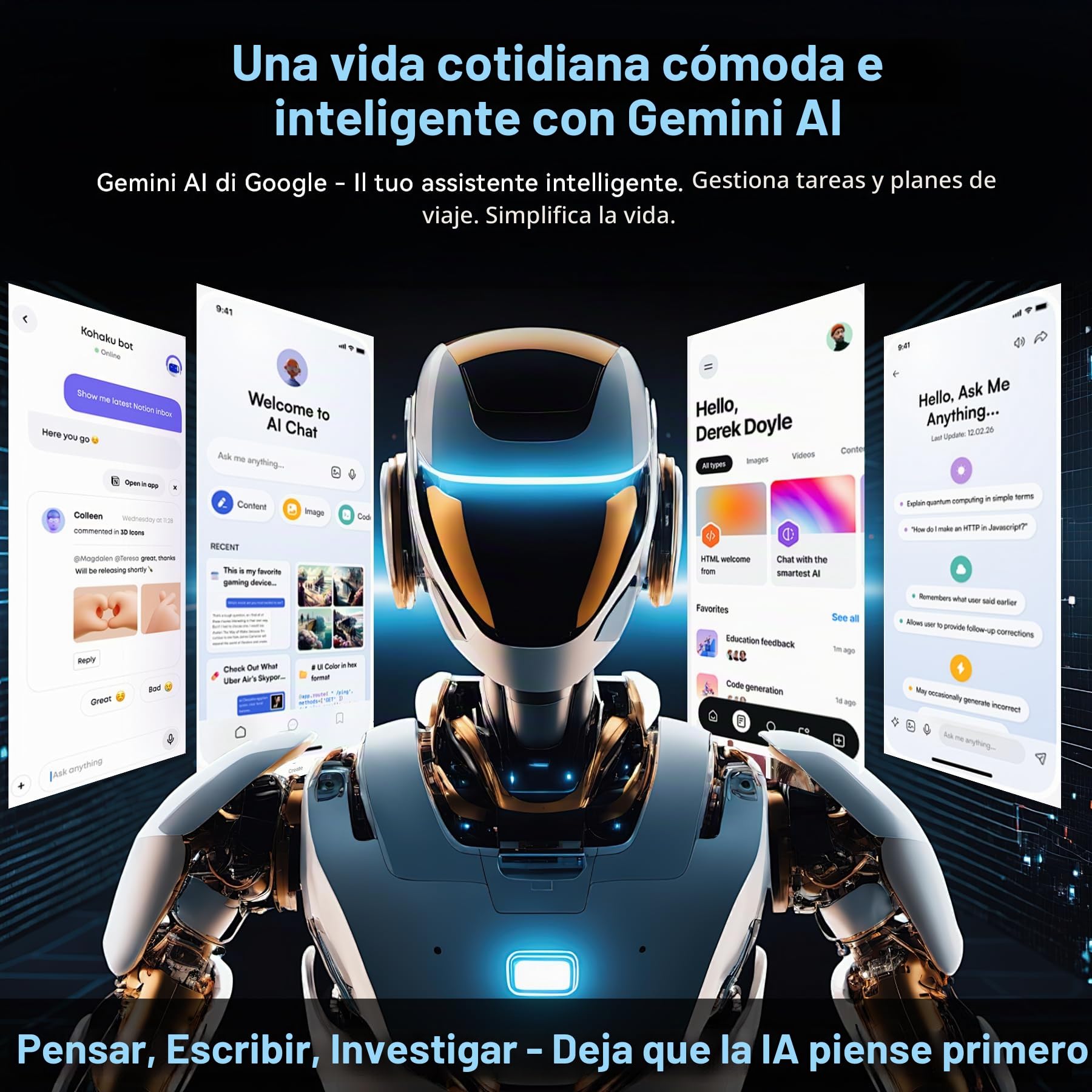 TABWEE T90 Tablet 11 Pulgadas Android 16 - Gemini Ai, 8000mAh, 24GB RAM+128GB ROM/2TB TF, Octa-Core T615, 2GHz Tableta, Widevine L1/5G WiFi/5MP+13MP/ Facial ID/GPS/BT5.0/ Tablet con Teclado y Ratón | Unisoc T615, 8000mAh, 13MP+5MP, Gemini AI, Widevine L1,