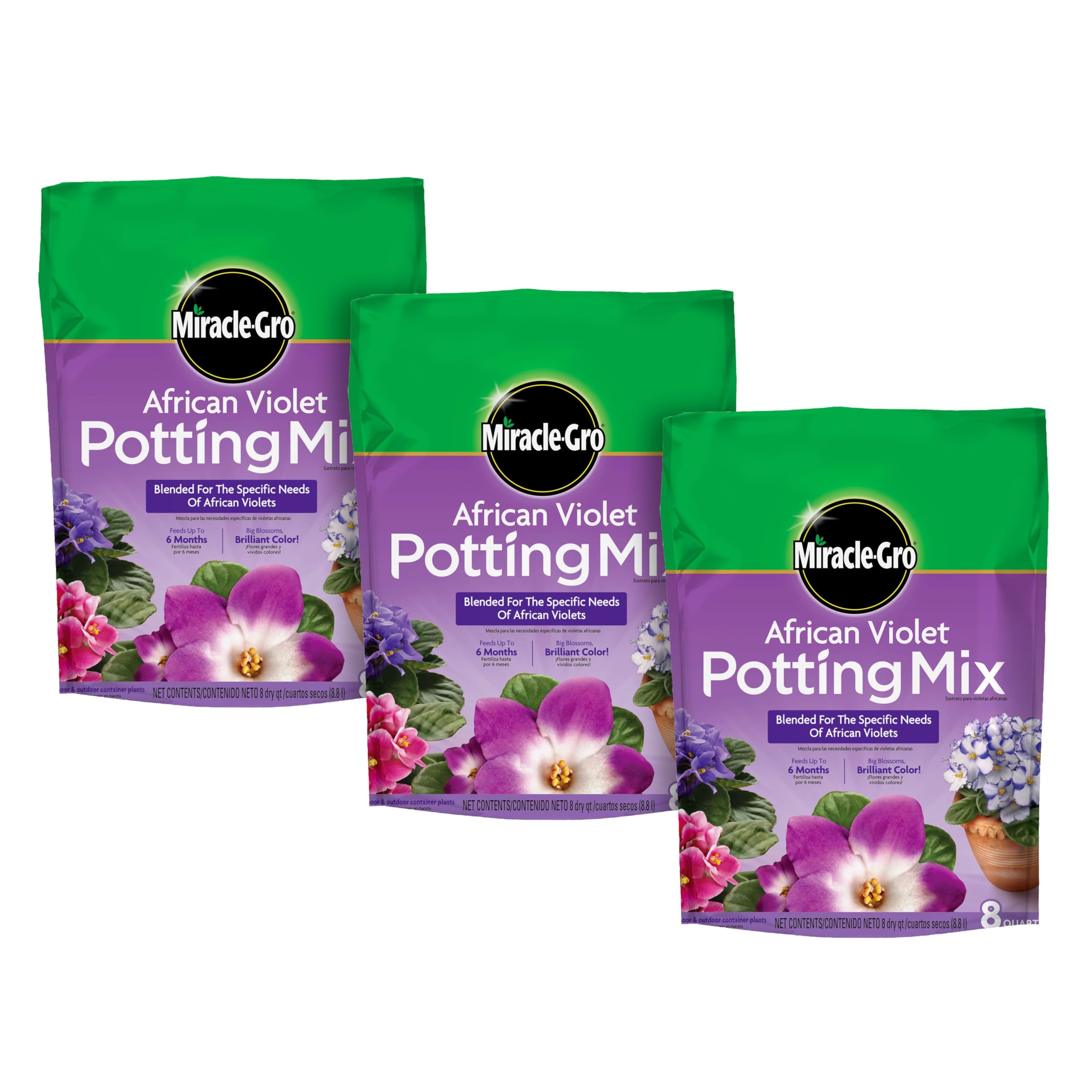 Miracle Gro African Violet Potting Mix Added Fertilizer Feeds Up To 6 miracle-gro-african-violet-potting-mix-added-fertilizer-feeds-up-to-6