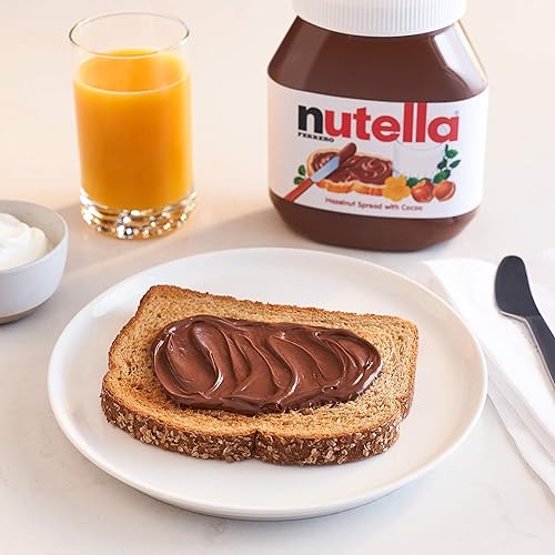 Miniatura 7 de Nutella Crema de chocolate y avellanas, cobertura perfecta para panqueques, 26.5 onzas (paquete de 2)