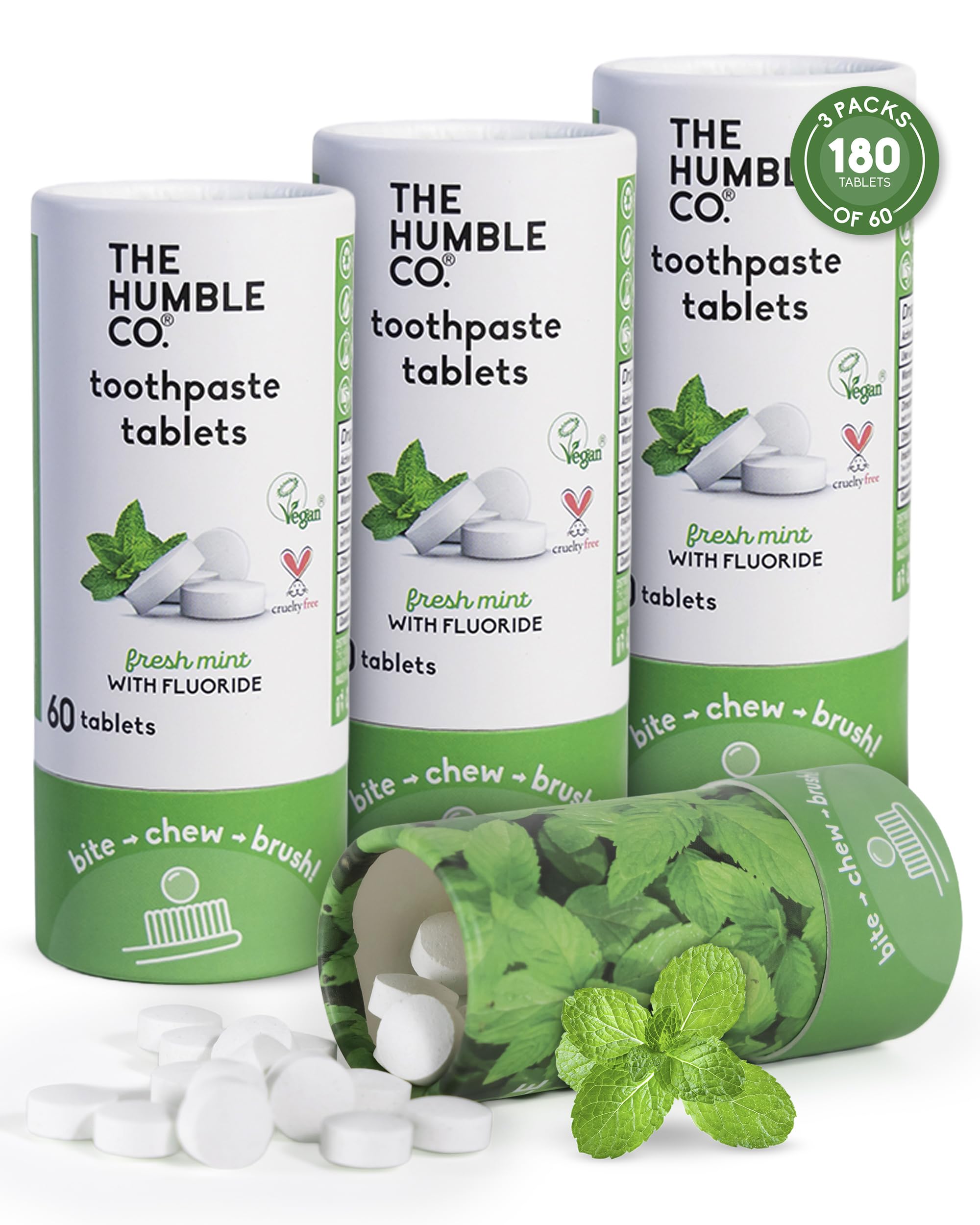 The Humble Co. Chewable Toothpaste Tablets