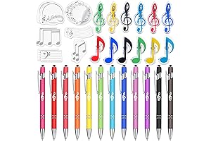 36PCS Music Teacher Appreciation Gifts Bulk Set for Marching Band Students and Musical Classroom Supplies
