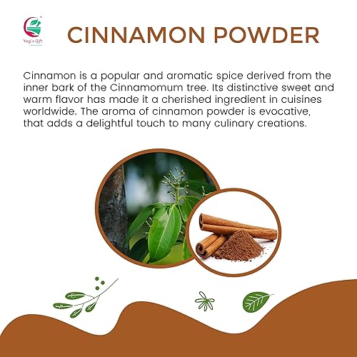 Miniatura 4 de Yogi's Gift - Canela molida para café, té, cocina  Aroma rico y gran sabor  Canela de grado premium por Yogi's Gift