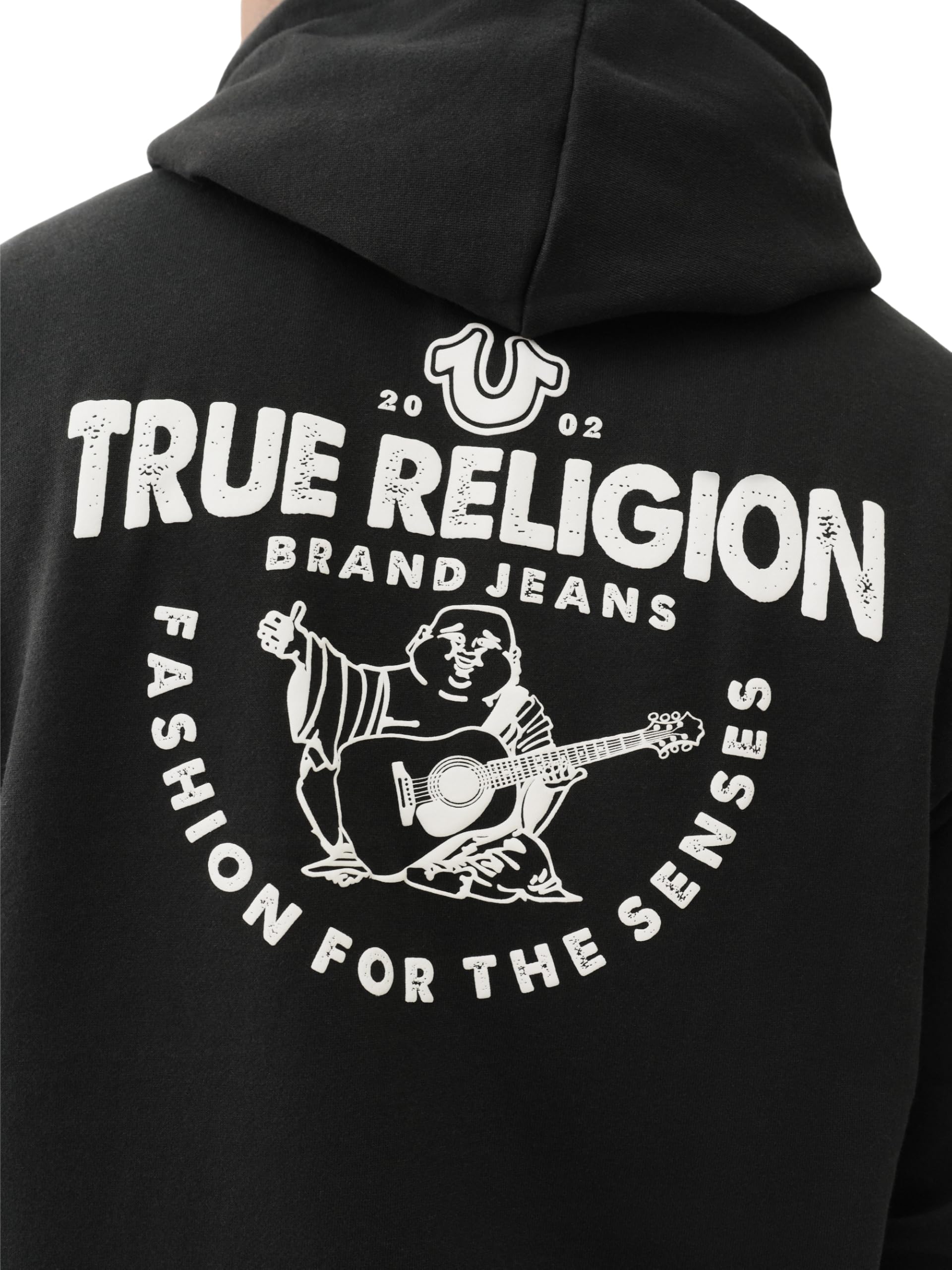 True Religion Bluza z kapturem Mężczyźni Bluza z kapturem z zamkiem błyskawicznym