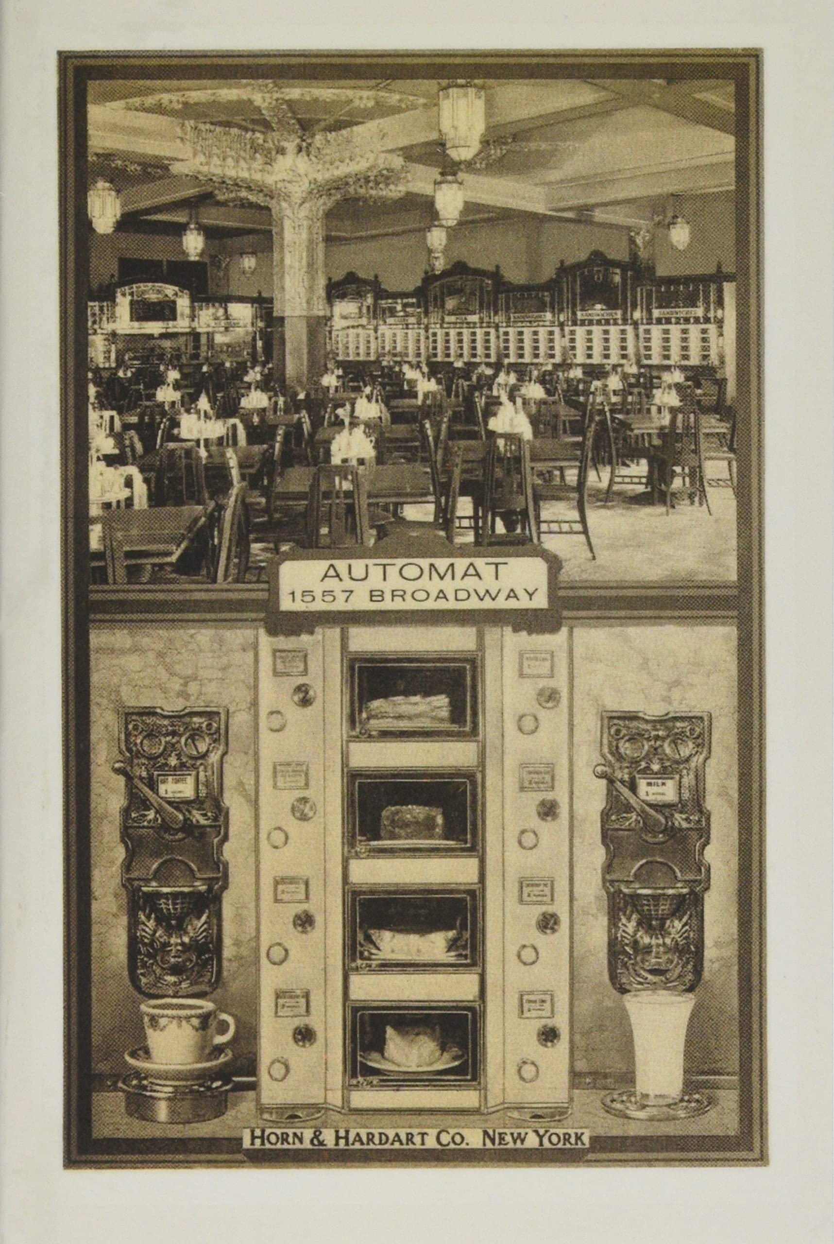 Vintage Journal Horn and Hardart Automat, New York City (Pocket Sized - Found Image Press Journals)