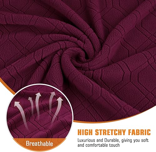 Miniatura 3 de VANSOFY Funda para silla reclinable, 3 piezas, fundas elásticas para silla reclinable, funda suave para silla reclinable, protector de muebles para