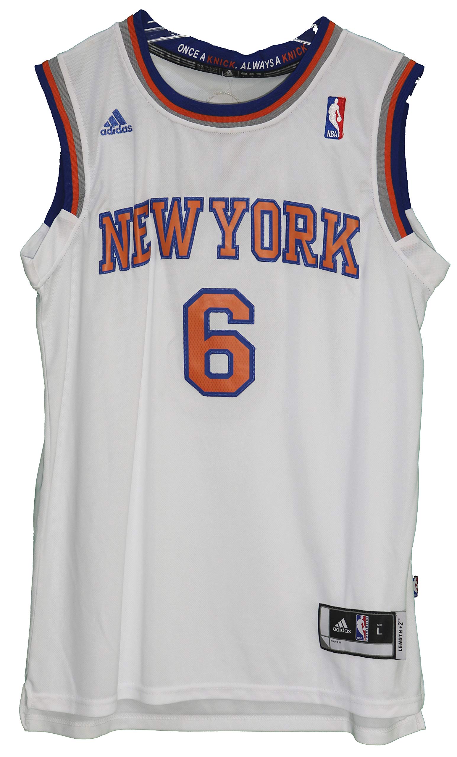 Tyson Chandler New York Knicks Signed Autographed White #6 Jersey